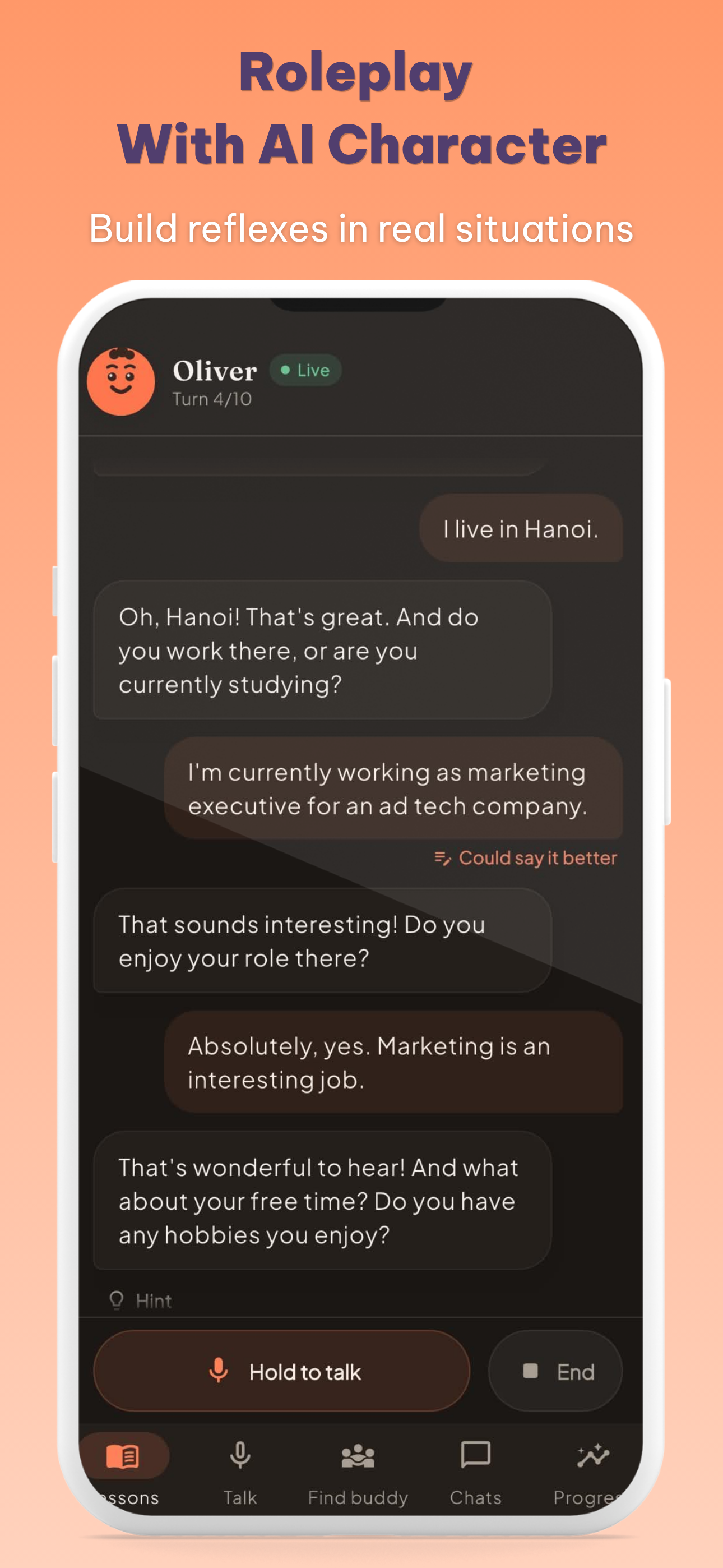 4Buddy: Learn languages screenshot 4