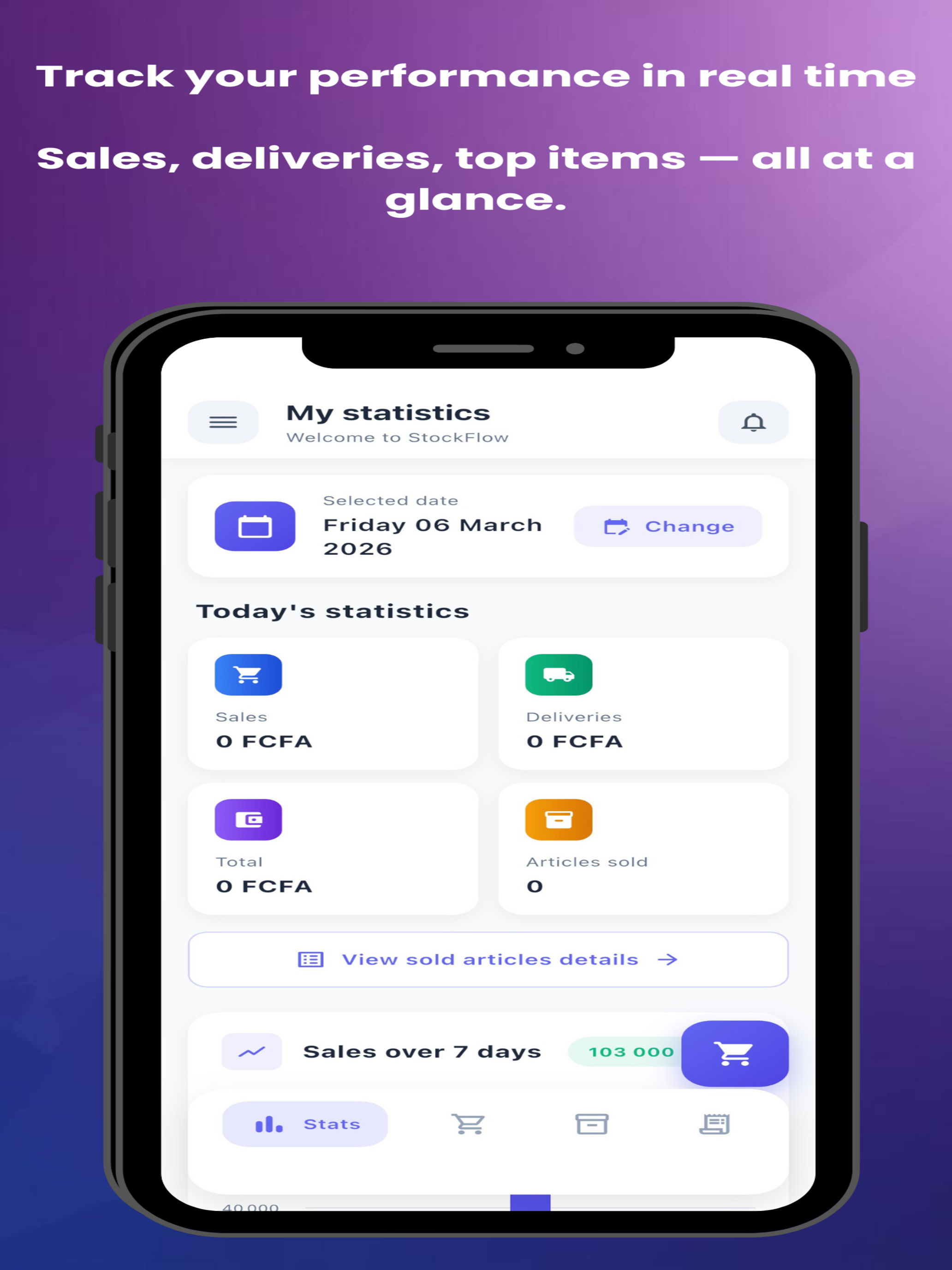 StockFlow:Your connected Stock
