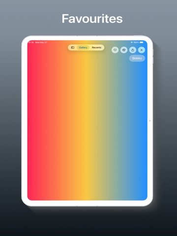 Gradient System iPad screenshot