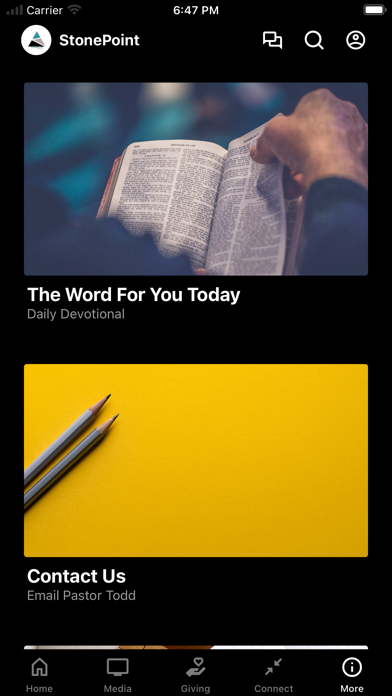 StonePoint Church Screenshot