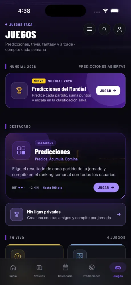 Taka Sports‑App screenshot 3