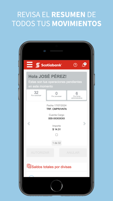 Telebanking móvil - Scotiabank Screenshot