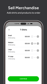 TicketSpice Box Office POS screenshot