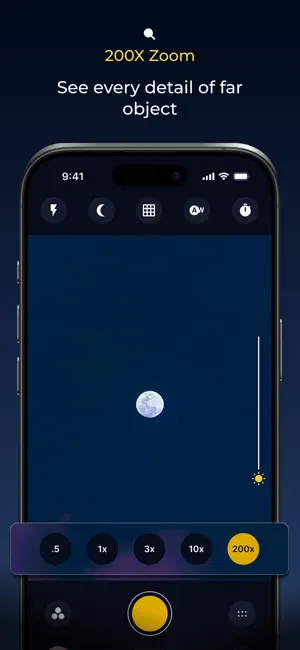 Ultra Zoom 200X - Night Camera screenshot 3