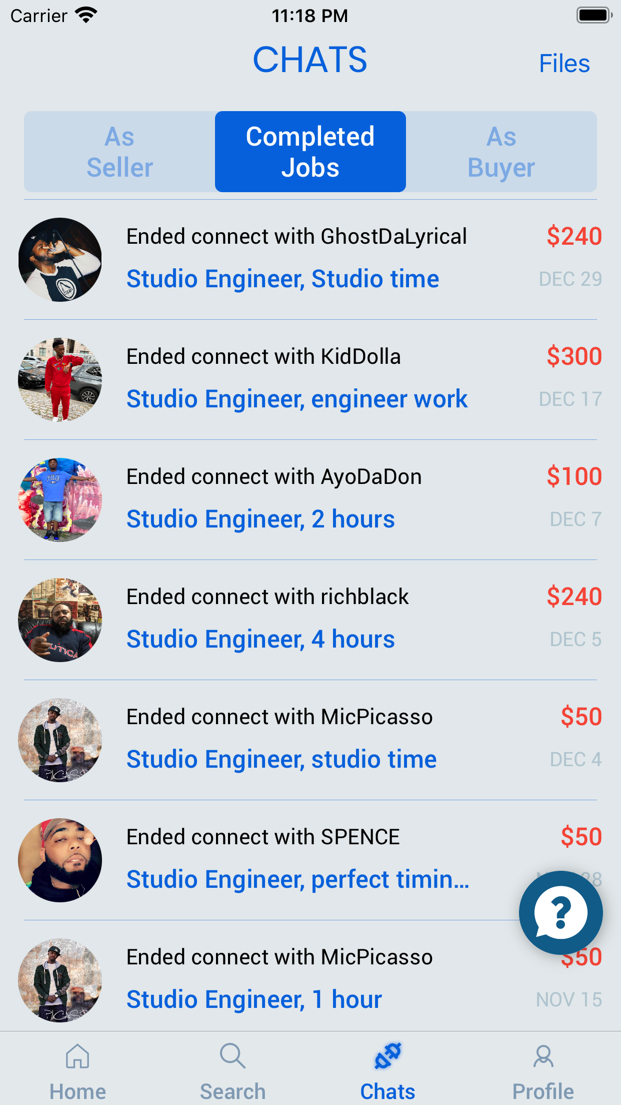 Artist Connect App
