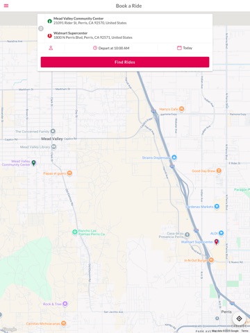 RTA Dial-A-Ride iPad screenshot