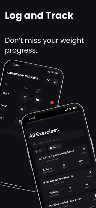 Weight Lifting Tracker: JAKT Screenshot 6 of 7