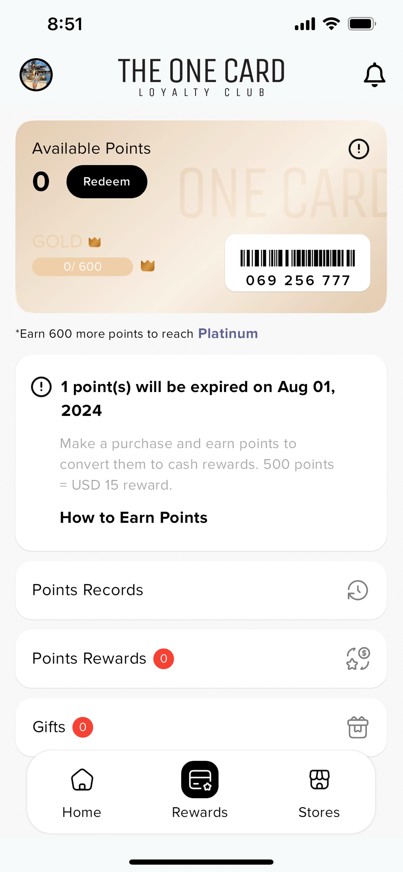 The One Card Loyalty Club screenshot 4