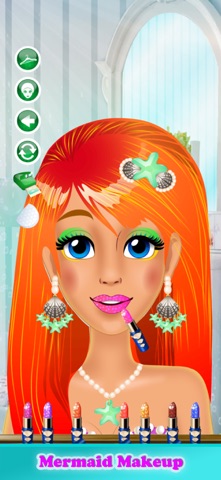 Mermaid Makeover & Salon Spa app screenshot