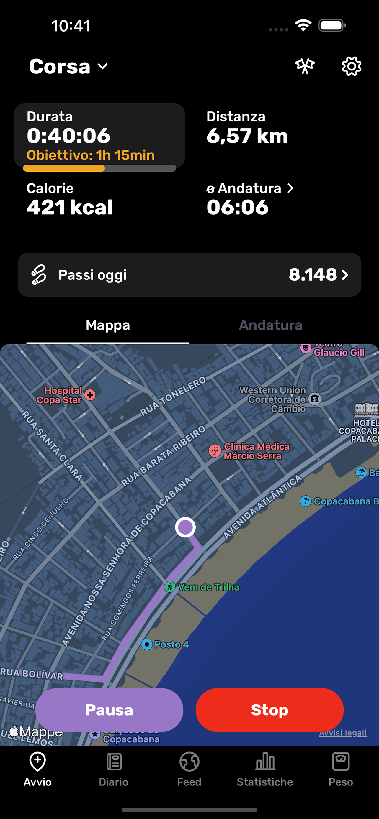 Allenamento corsa – FITAPP