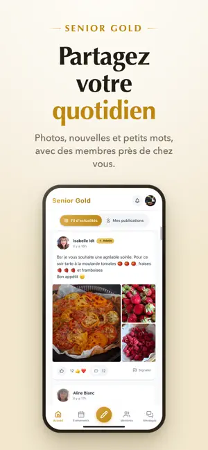 Seniors - Amitiés & Rencontres screenshot 1