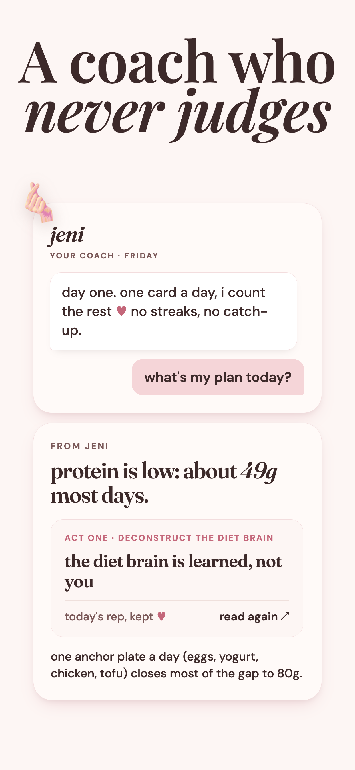 JeniFit: weight loss coach screenshot 5