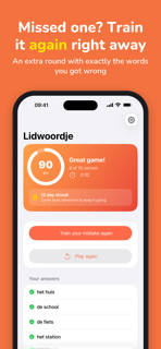 Lidwoordje – Dutch: de of het screenshot 9