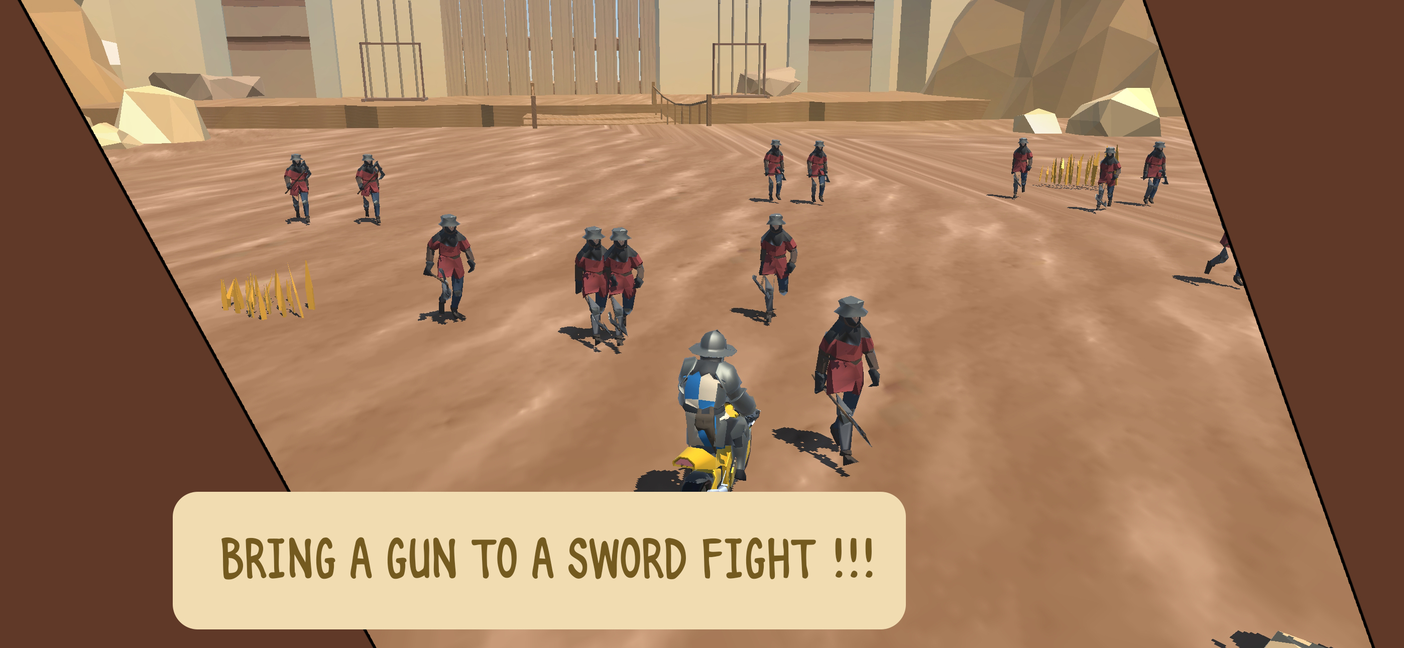 Bring a gun to a sword fight screenshot 6