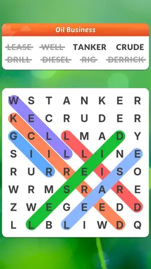 Word Search Pop: Brain Games screenshot 1