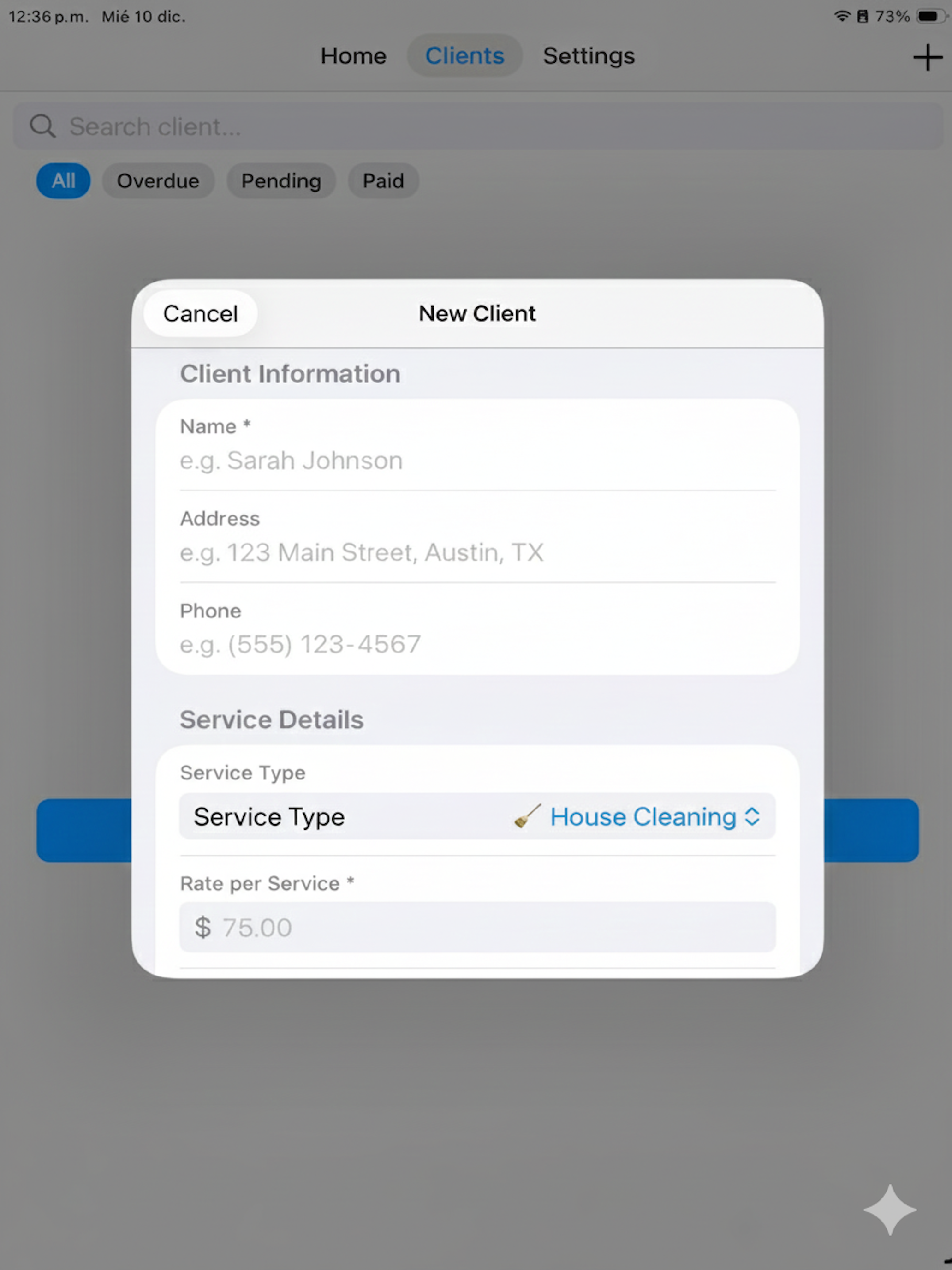 ClientPay: Client Billing App screenshot 6
