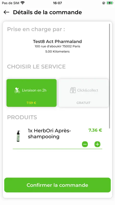 Pharmao - Livraison pharmacie screenshot 8 of 9