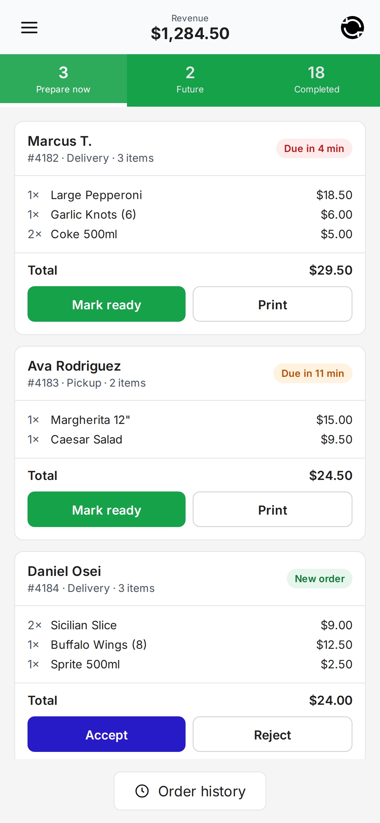 Screenshot 1 of Order Inbox–Orders