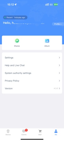 App screenshot