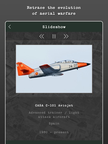 Military Aviation Quiz iPad screenshot