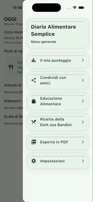 Diario Alimentare Semplice screenshot 3