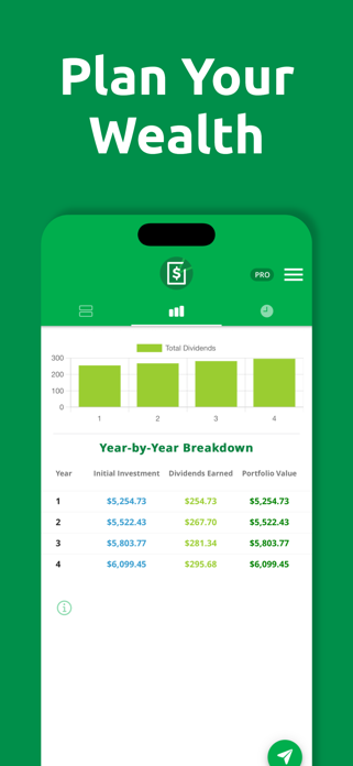 Dividend Calculator - DiviCalc Screenshot 4 of 4