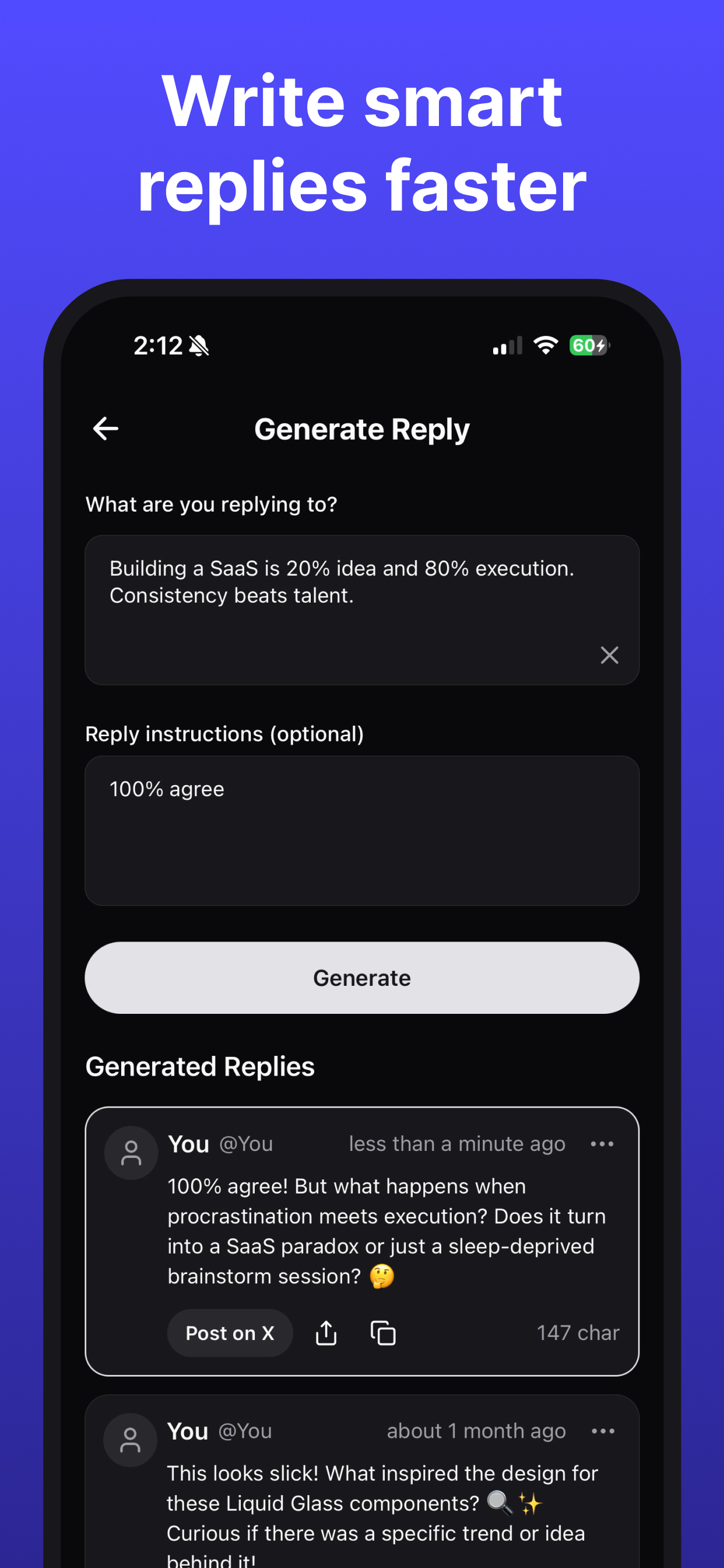 PostMind: Social AI Writer