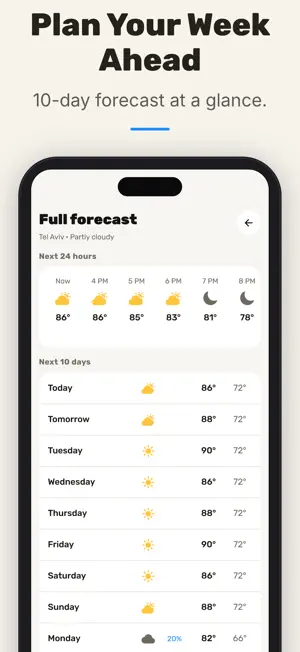 Weather Light screenshot 2