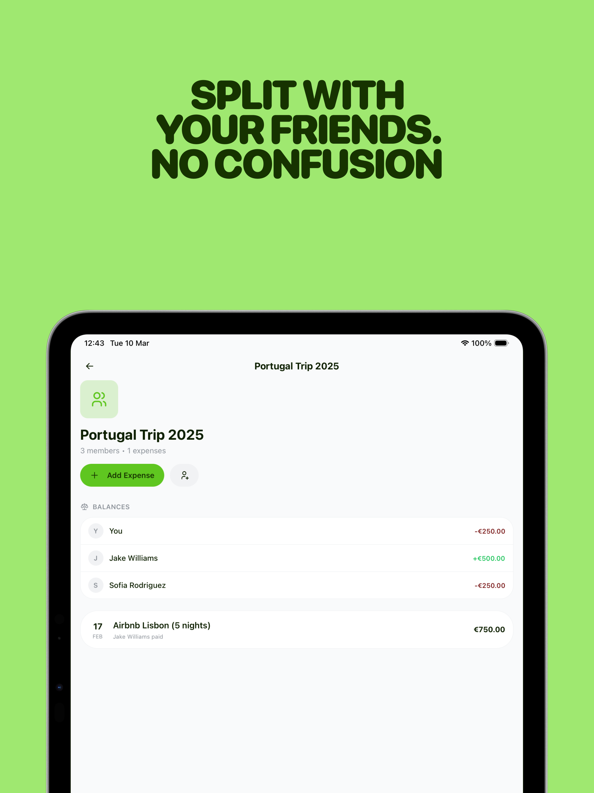 Spliter - Split Bills & Rent screenshot 8