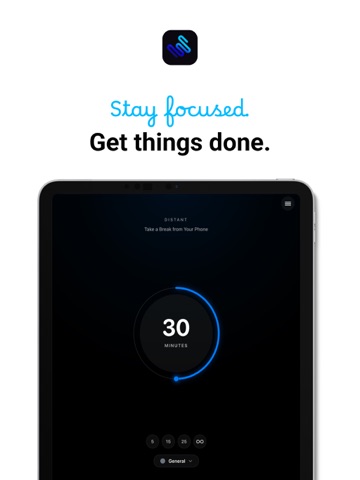 Distant: Focus Timer ipad screenshot 3