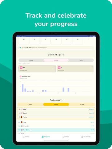 Sylvi: Language Penpals iPad screenshot 5