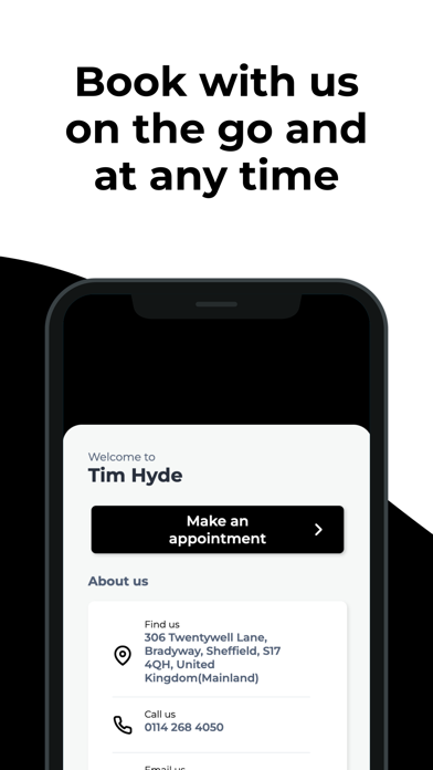 Screenshot #1 pour Tim Hyde Hairdressing