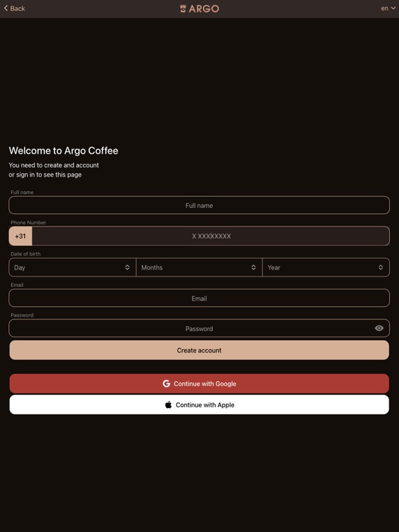 Screenshot #5 pour Argo Coffee