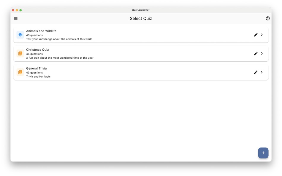 #2. Quiz Architect (macOS) 由: Michael Borgers