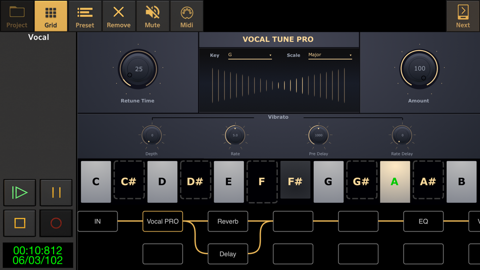 #4. Audio Evolution Mobile Studio (iOS) 由: Davy Wentzler