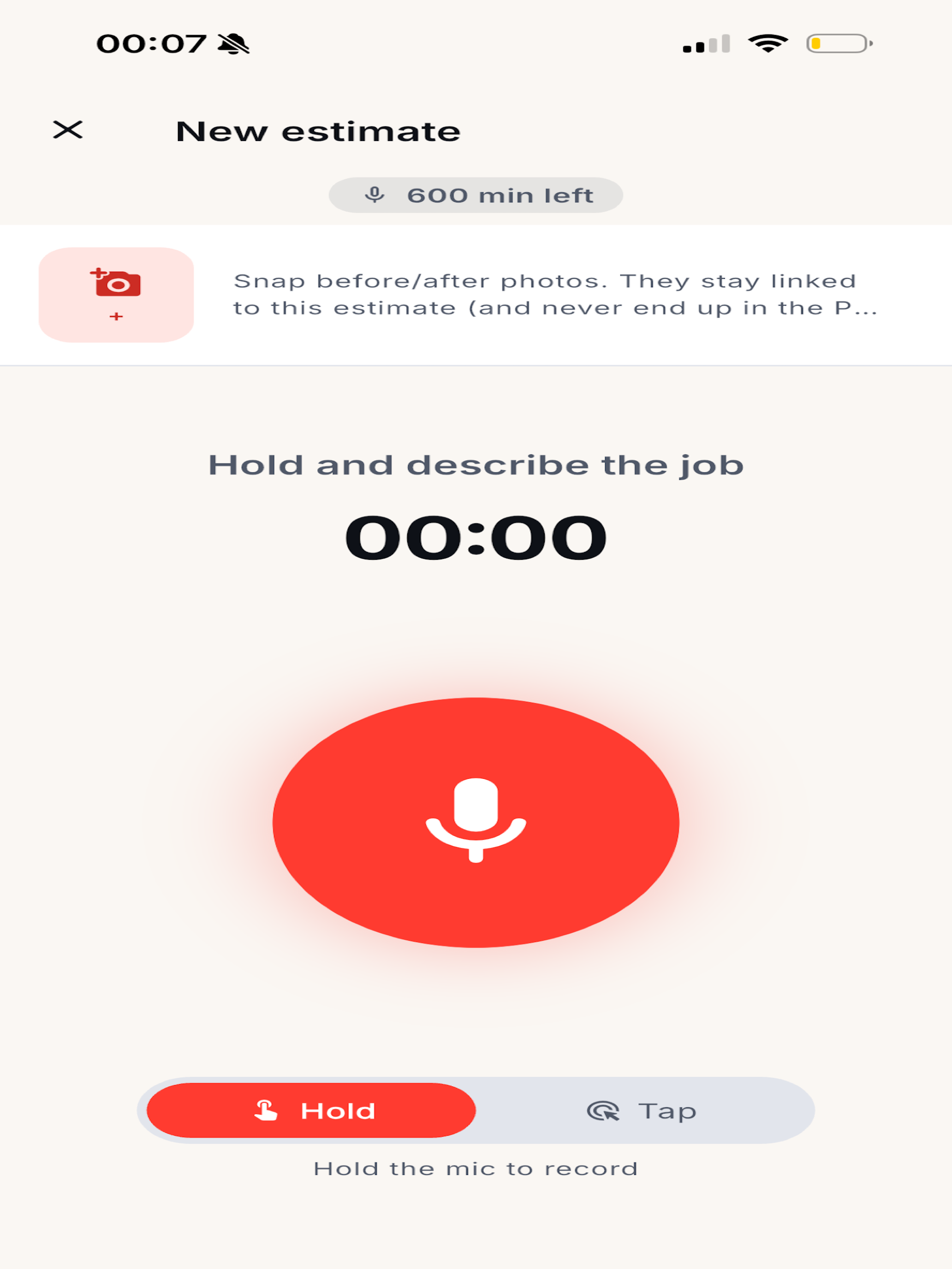 Pro Speak: AI Estimate Invoice screenshot 8