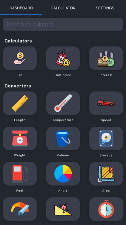 Calculator & Converters