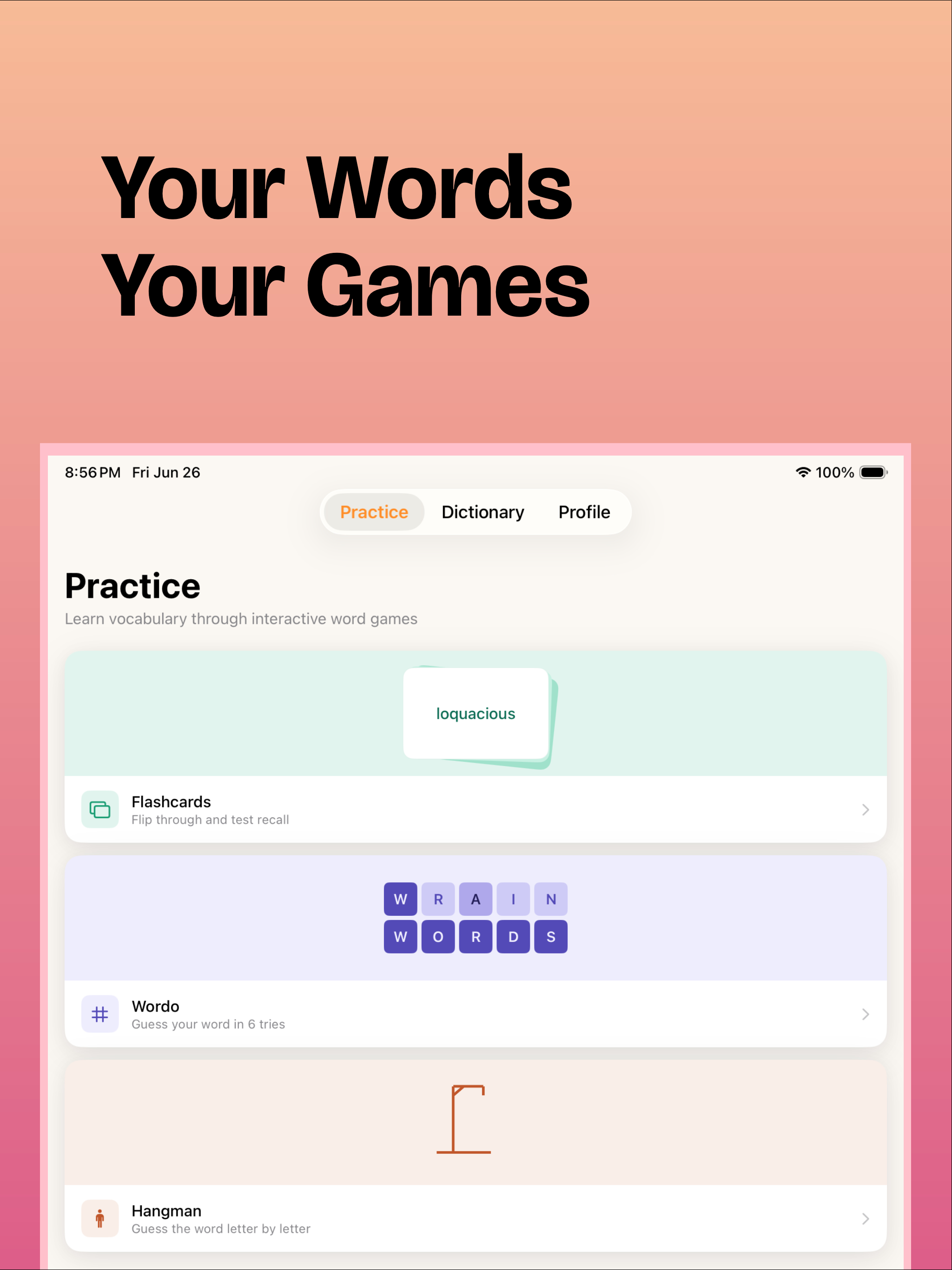 Lexi U: Vocabulary Builder screenshot 8