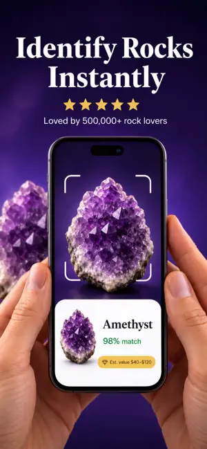AI Rock ID: Crystal Identifier screenshot 1