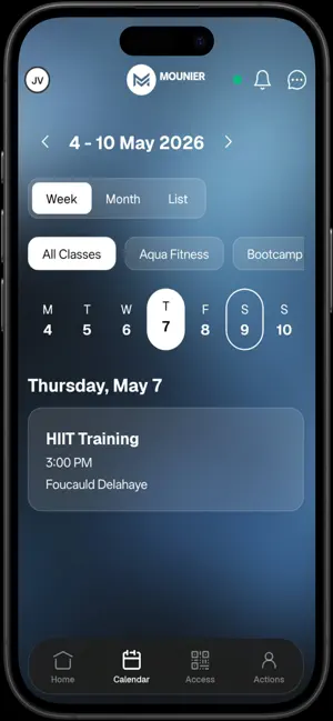 Mounier Fitness screenshot 2