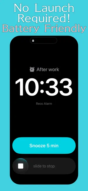 Reco Alarm - Record & Wake Up screenshot 1