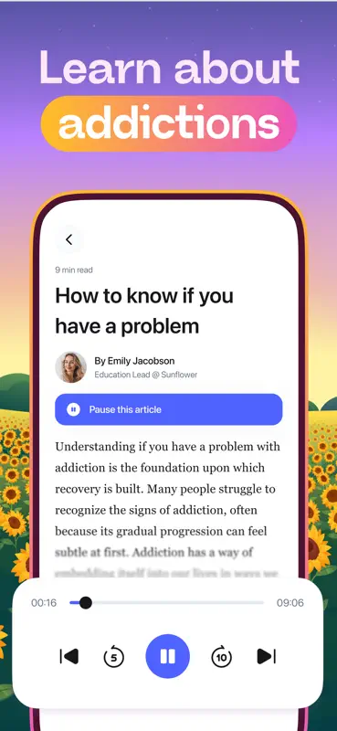 Sunflower - Quit Any Addiction screenshot 5 of 6