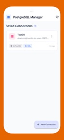 PostgreSQL Visual Manager screenshot