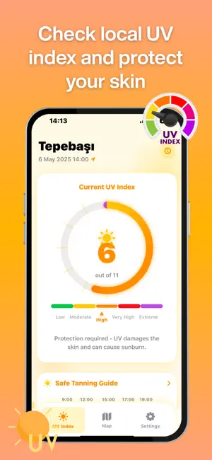 Sundex: UV Index & Sun Tanning screenshot 2