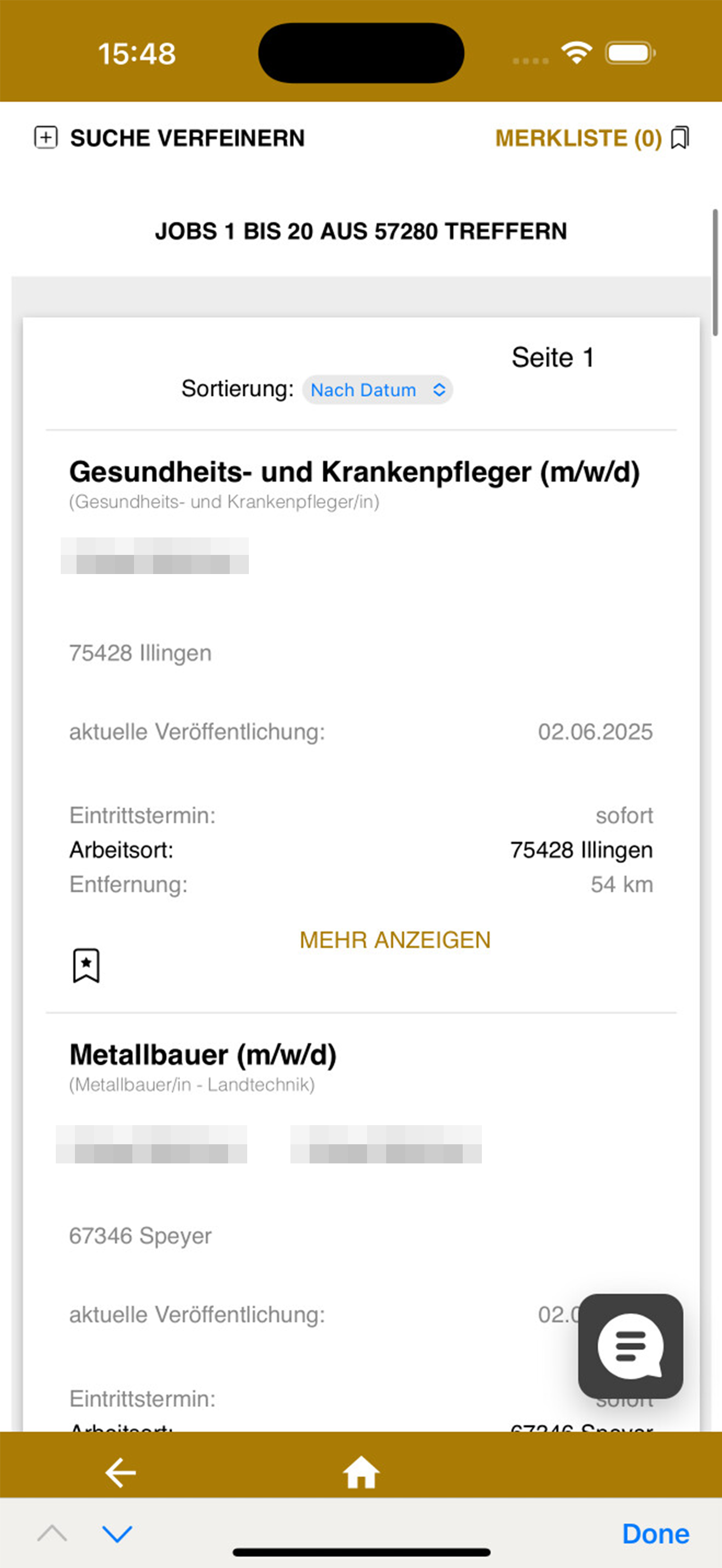 Jobportal Pforzheim - Enzkreis