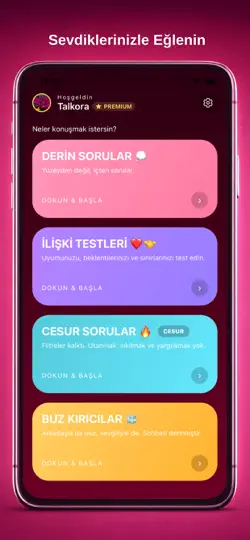 Ask Me More – Derin Sorular iPhone Ekran Görüntüsü 1