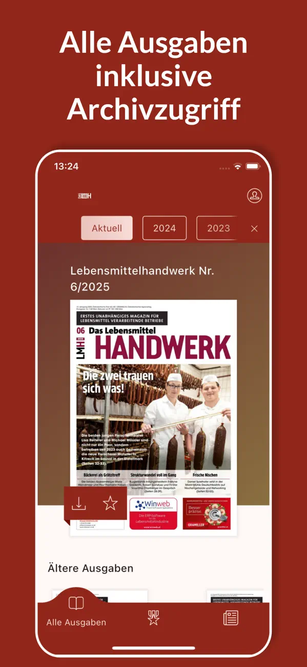 Screenshot #1 pour LebensmittelHandwerk