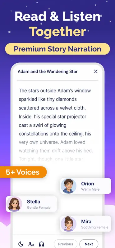 Nightly Stories: Bedtime AI screenshot 4 of 8