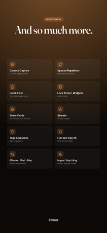 Ember - Recall Your Highlights screenshot