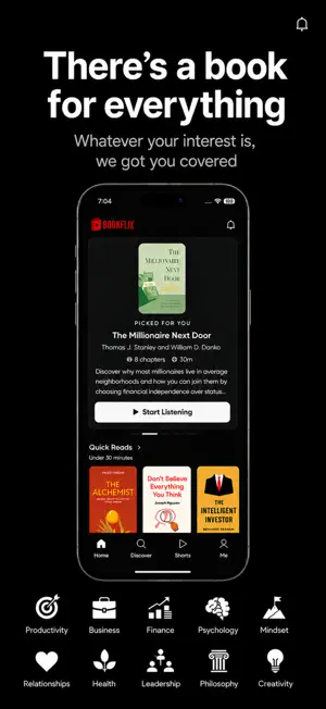 Bookflix: Video Book Summaries screenshot 3